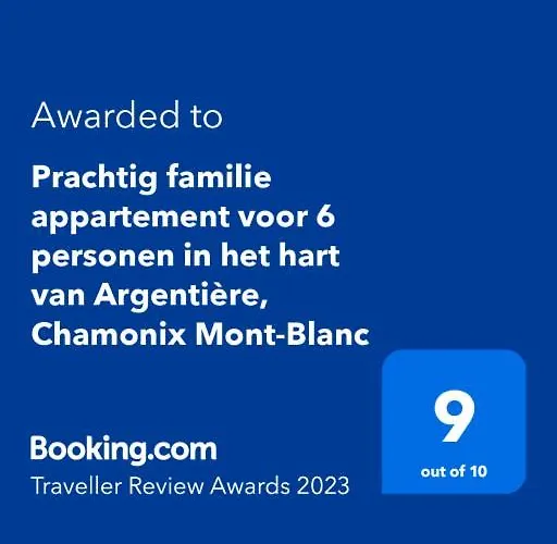 Apartment Prachtig Familie Voor 6 Personen In Het Hart Argentiere, Mont-blanc Chamonix